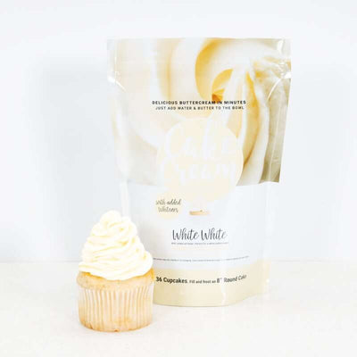 Cake Cream - White White - Vanilla Flavour