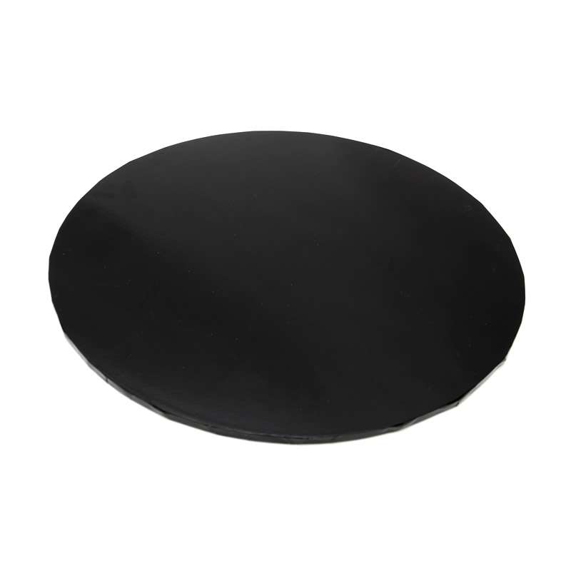 Cake Board Black Masonite | Round