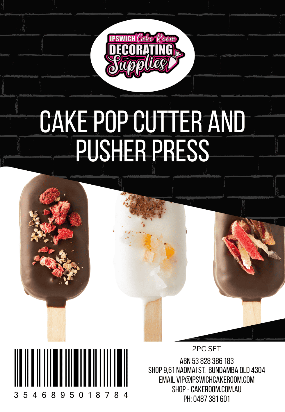 Cake Pop Cutter And Pusher Press