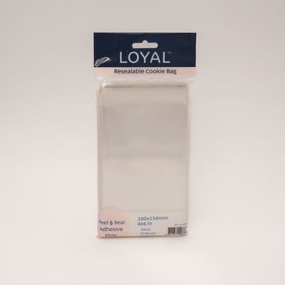 Cookie Bag Resealable Cookie Bag 100 x 150mm LOYAL