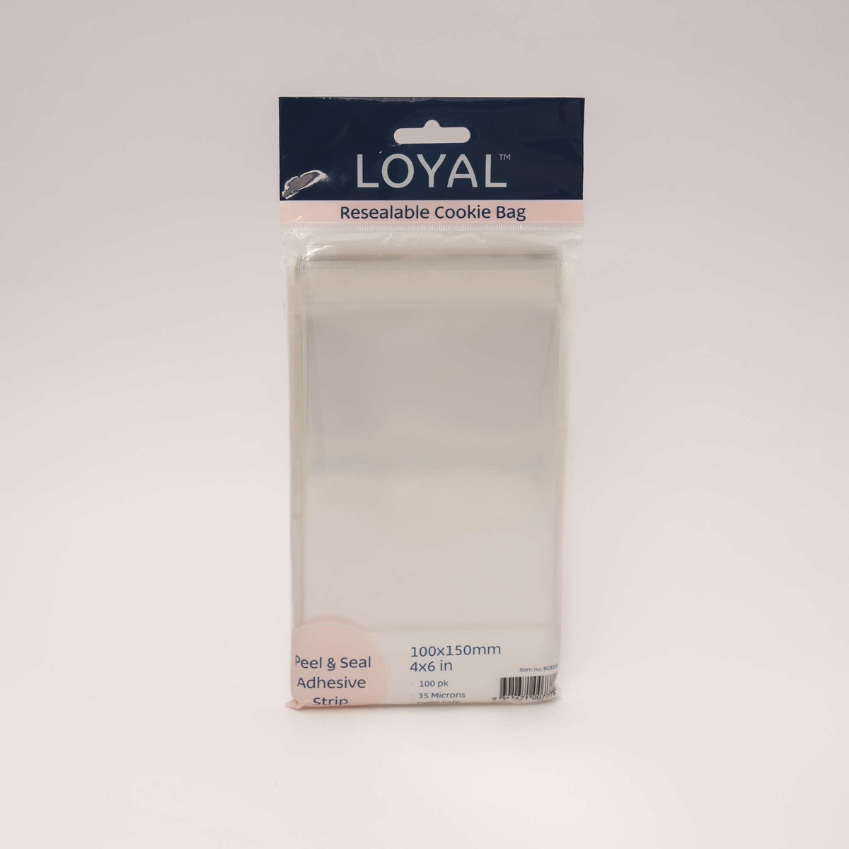 LOYAL Food Safe Resealable Cookie Bags 100 Pack – view 4