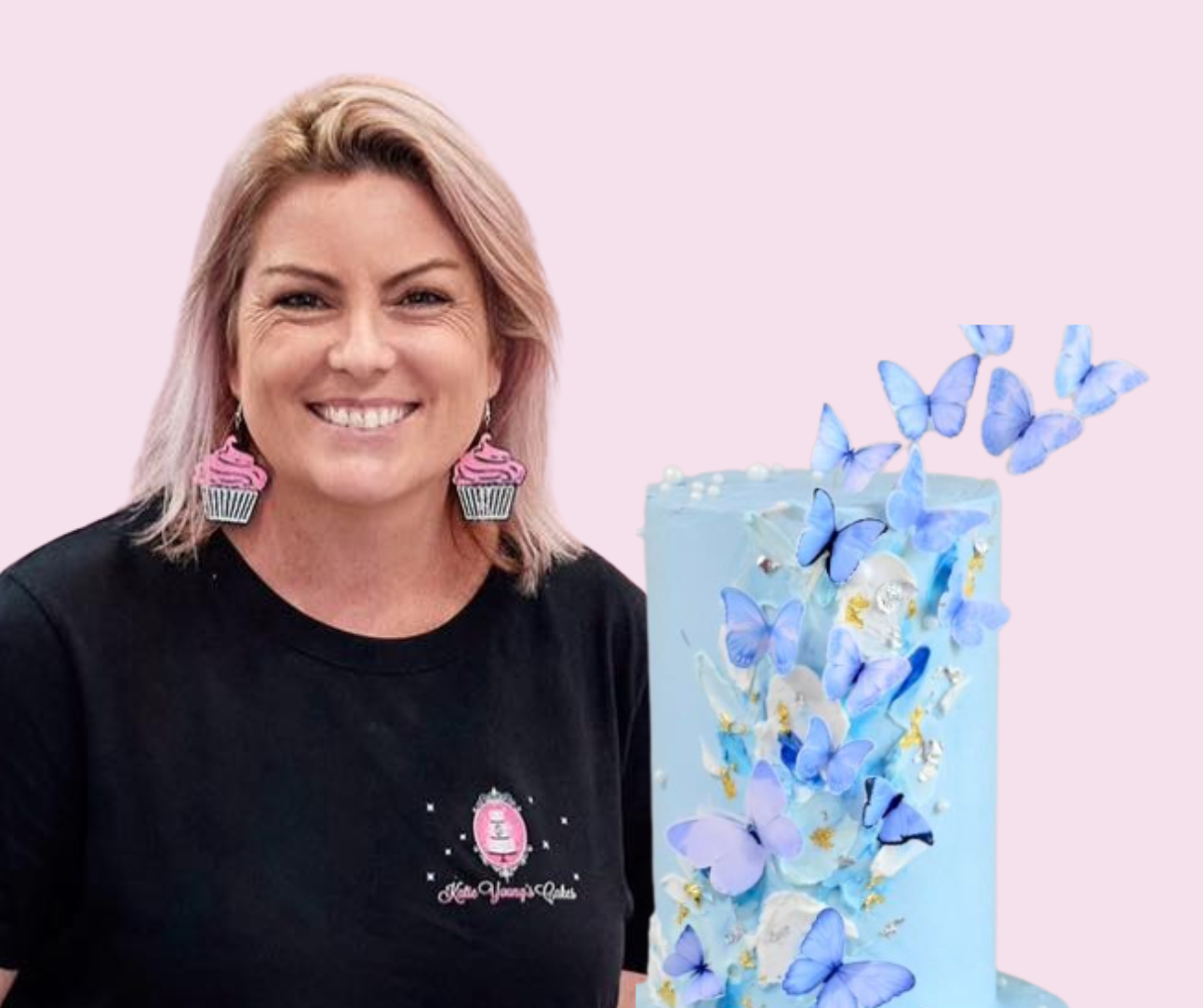 Buttercream Palette Knife Cake Class with Katie Young SUN - 21st Sept 9am