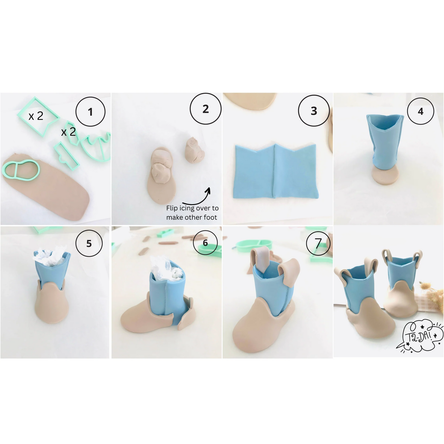 ICING COWBOY BOOT CLASS MON 18TH OF AUG 6PM