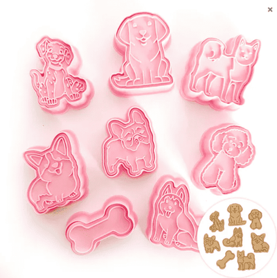 Cookie Cutter Dog 8 piece Set