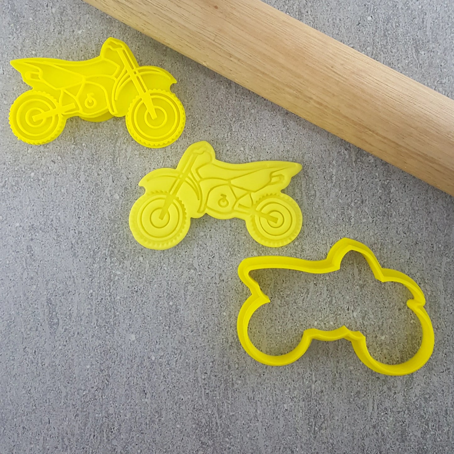 Dirt Bike Embosser & Cutter Set