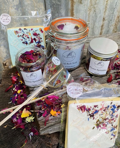 Edible Flower Sprinkles 8g Elderflower Farm