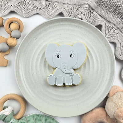 Cookie Cutter Elephant Cutter and Embosser Set