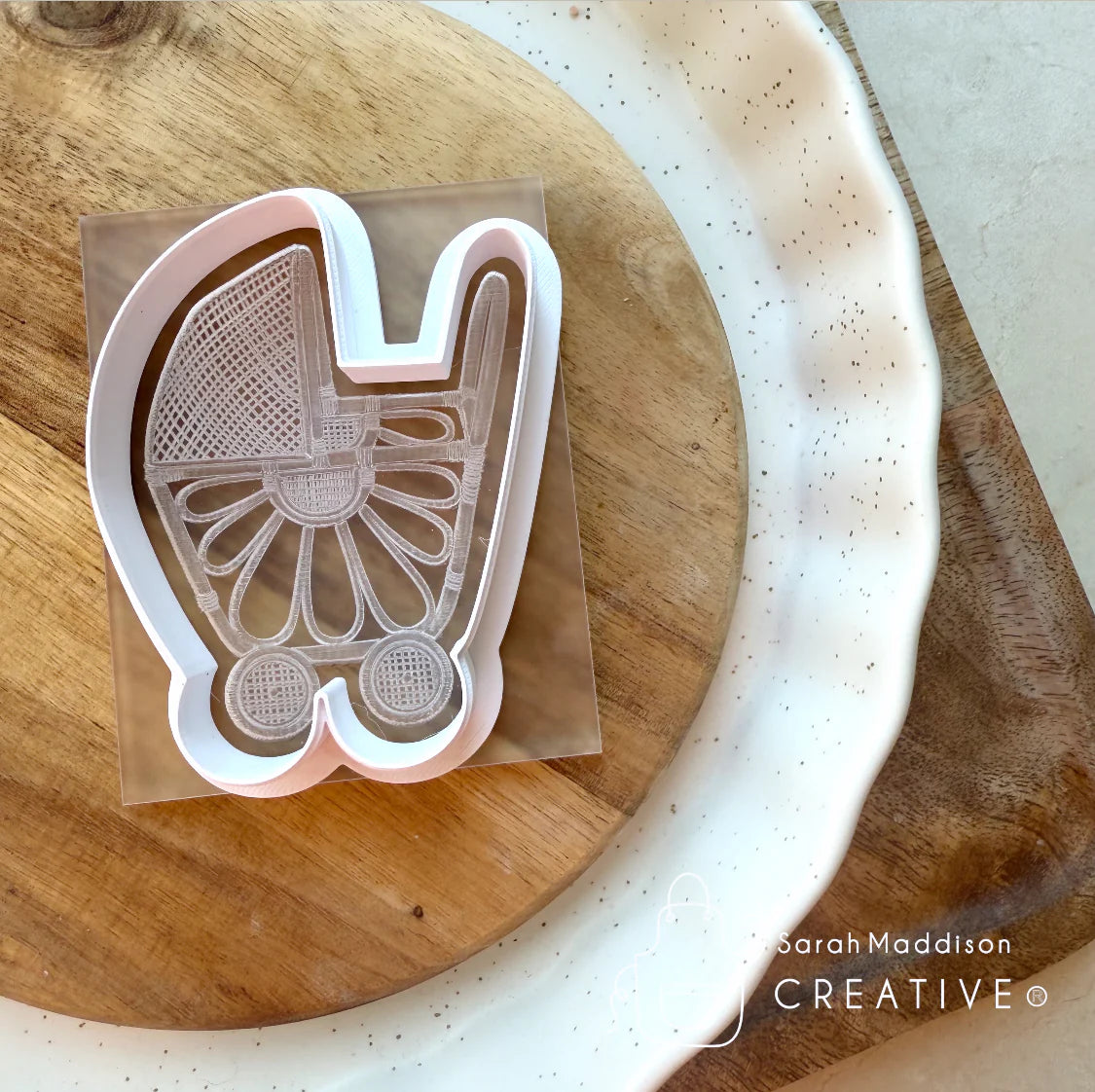 Rattan Pram Cutter and Debosser (Sarah Maddison Creative)