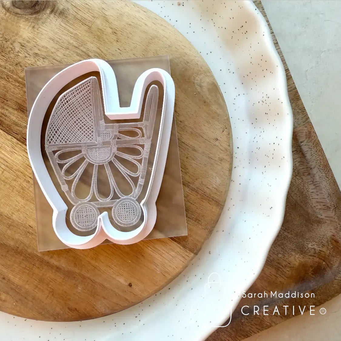 Rattan Pram Cutter and Debosser (Sarah Maddison Creative)