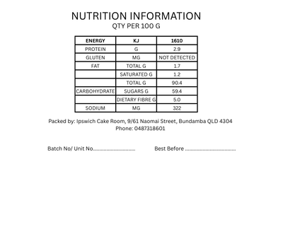 GLUTEN FREE CHOCOLATE MUD MIX 1KG