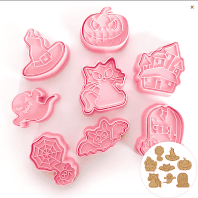 Cookie Cutter Halloween 8 piece Set