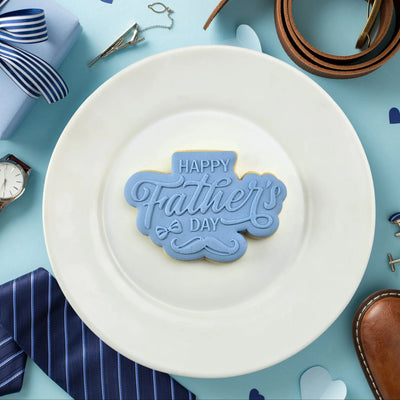 Cookie Cutter Happy Father's Day Debosser