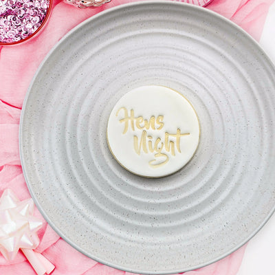 Cookie Stamp Hens Night Embosser