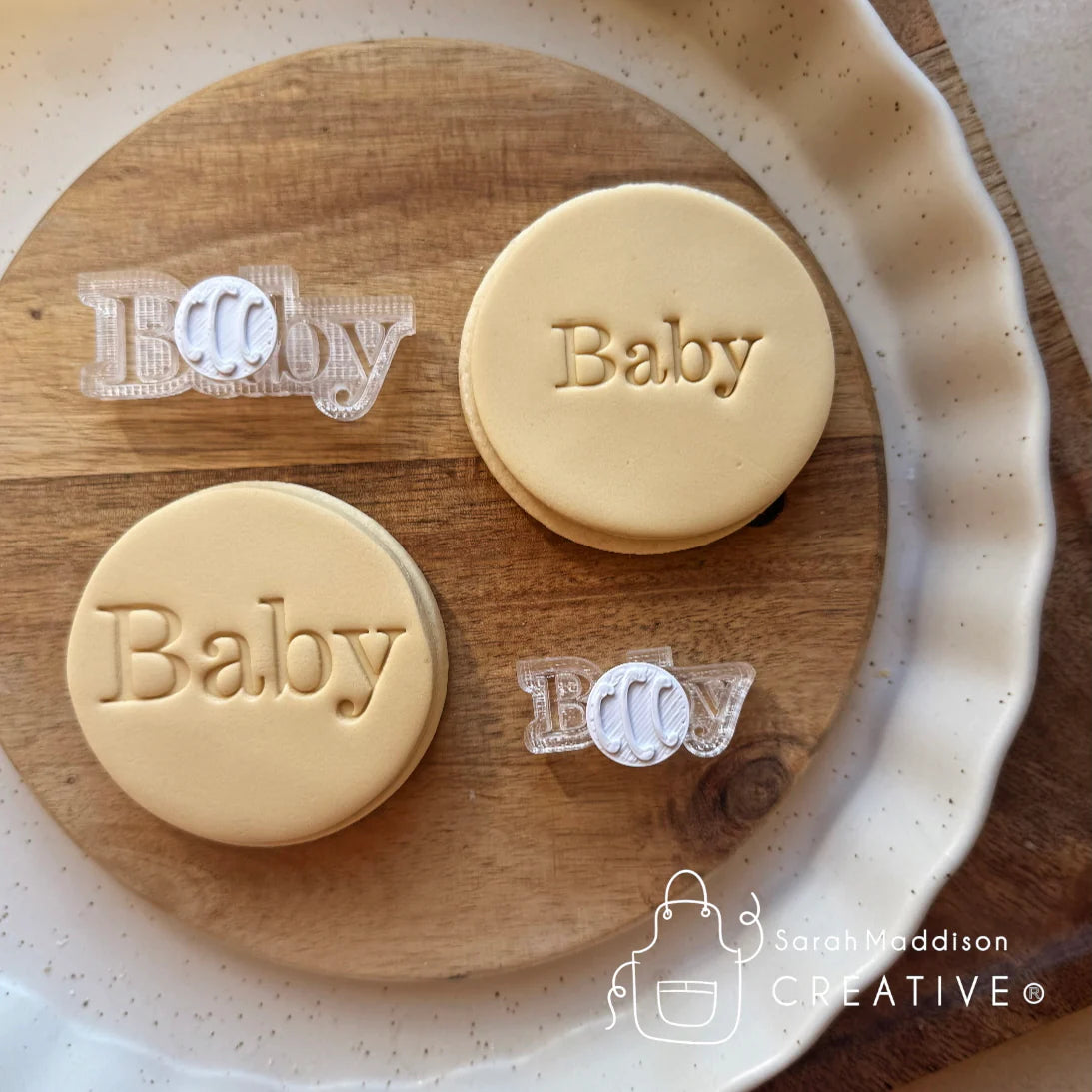 Baby Serif Impression Stamp (Sarah Maddison Creative)