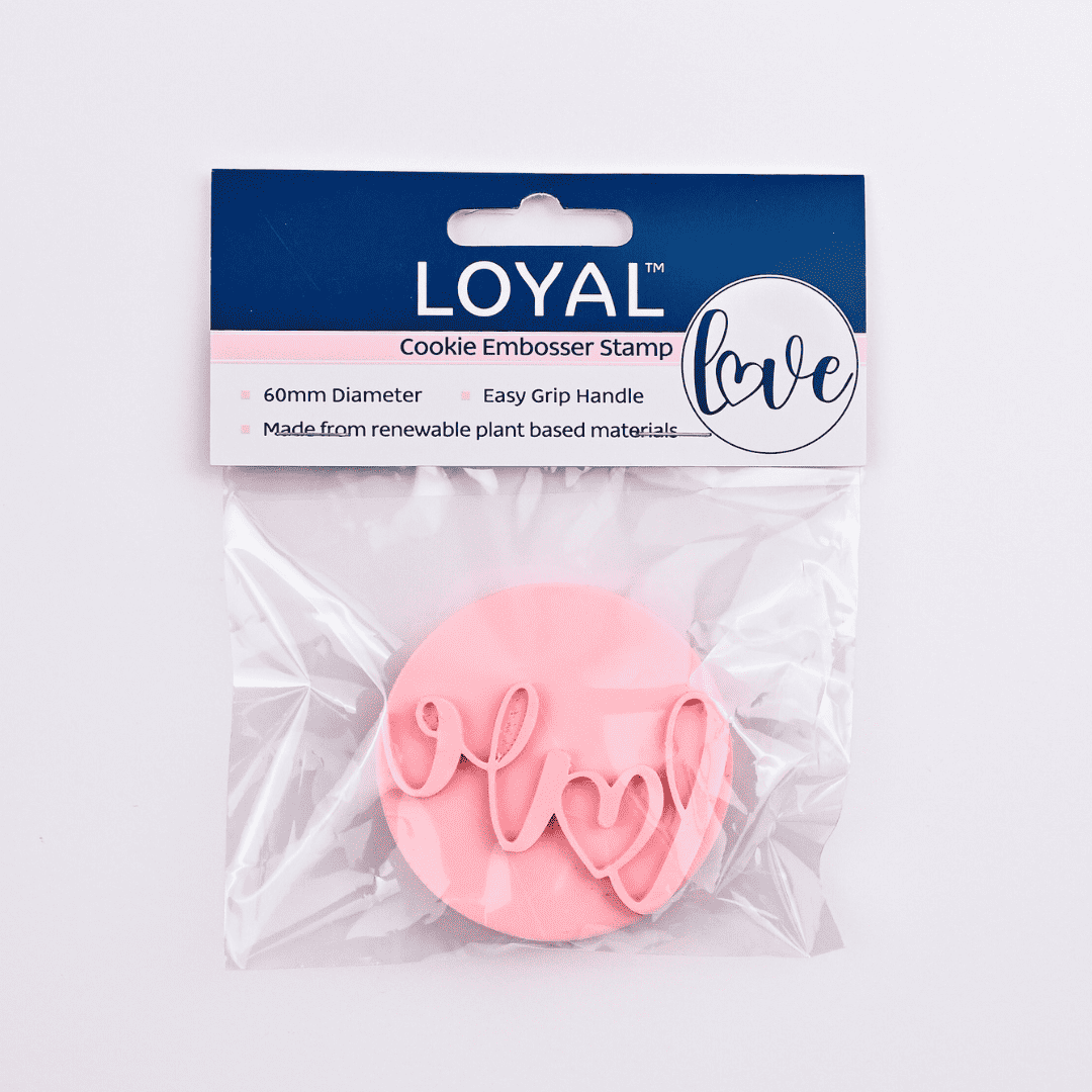 LOYAL Cookie Stamp Loyal Love with Handle