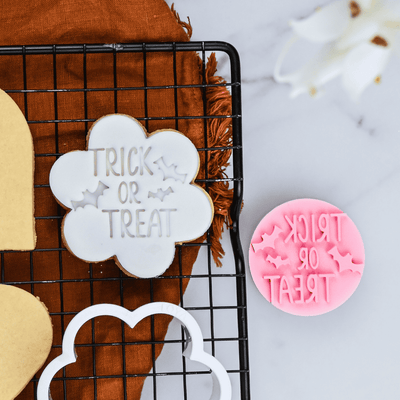 LOYAL Cookie Embosser Stamp Trick or Treat