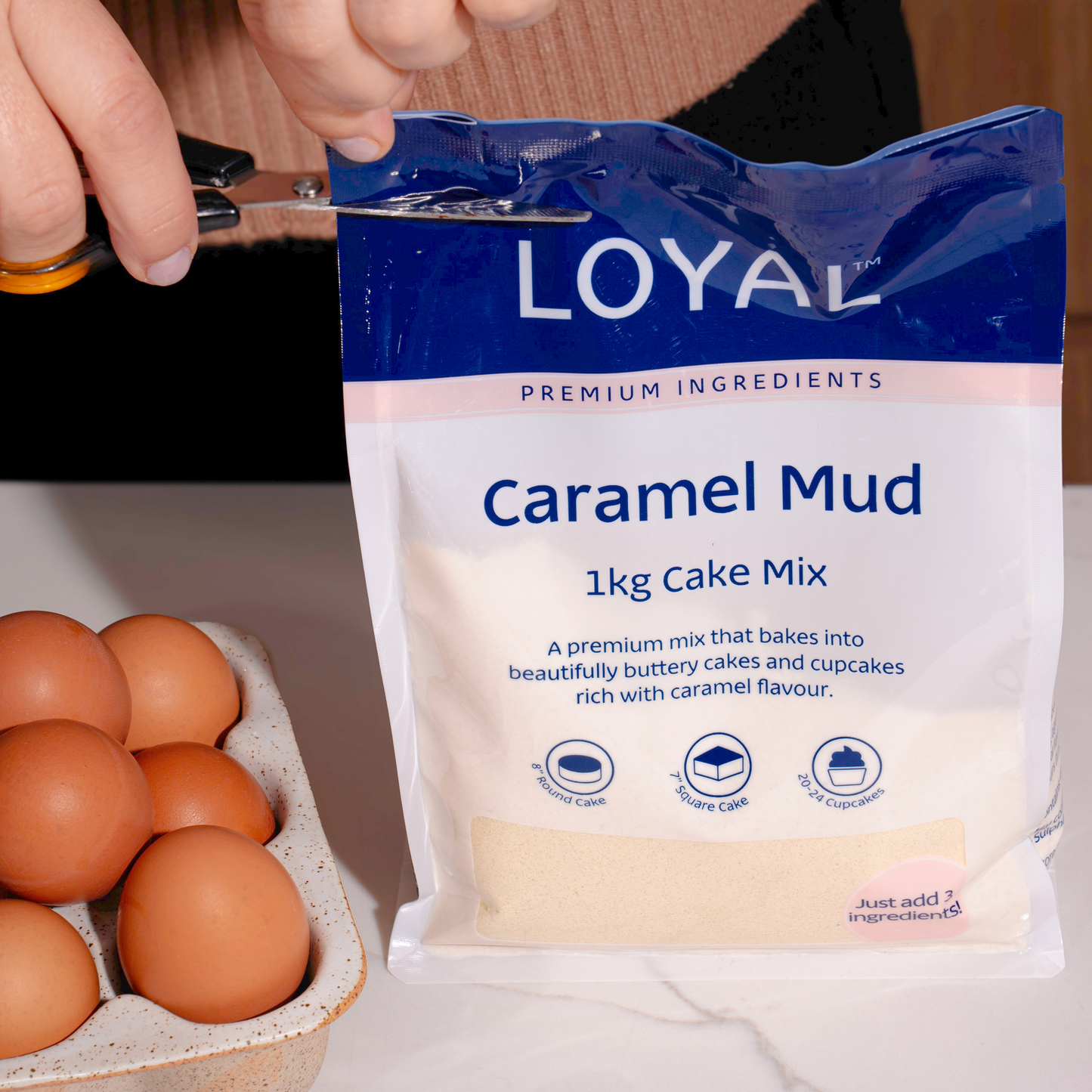 Caramel Mud Cake Mix 1kg