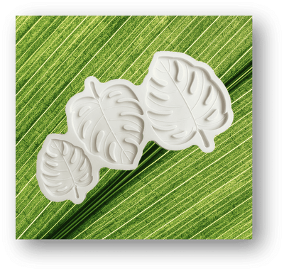 Silicone Mould Monstera (3 Sizes)