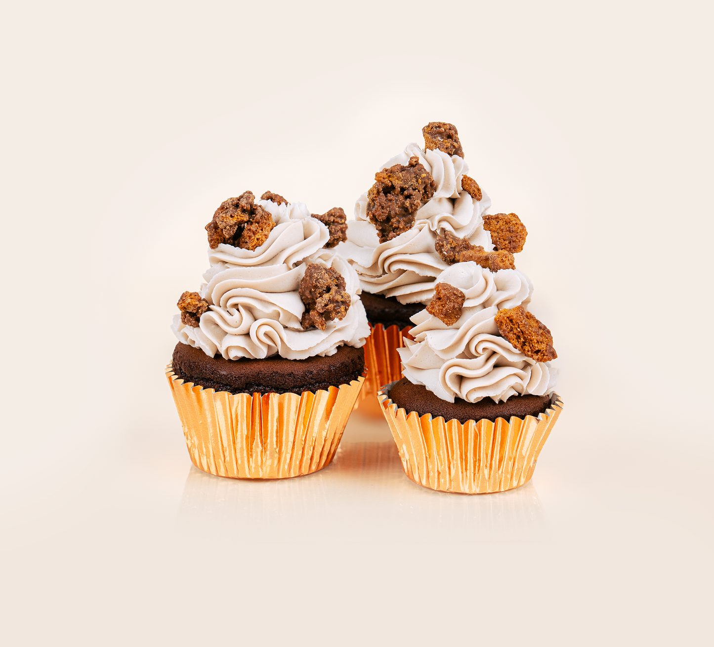 Foil Baking Cups Rose Gold (100pc) Loyal