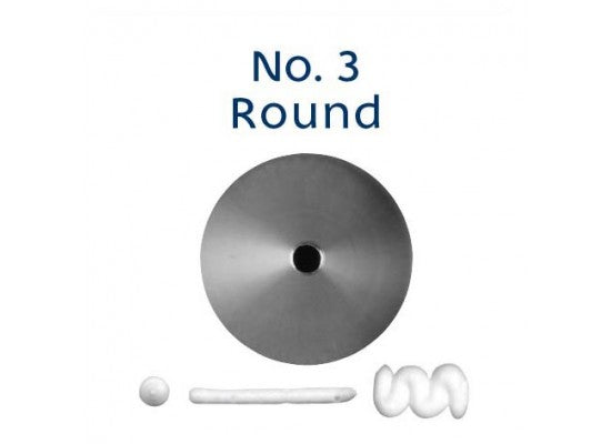 Piping Tip No.3 ROUND STANDARD