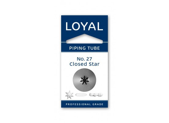 Piping Tip No.27 CLOSED STAR STANDARD S/S