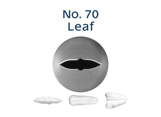 Piping Tip No.70 LEAF STANDARD S/S