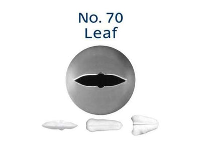 LOYAL Piping Tip No.70 LEAF STANDARD S/S