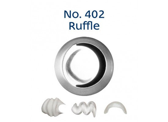 Piping Tip No.402 RUFFLE MEDIUM S/S