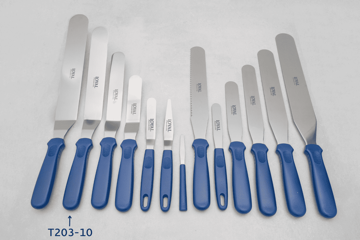LOYAL ANGLED SPATULA 10in/25cm