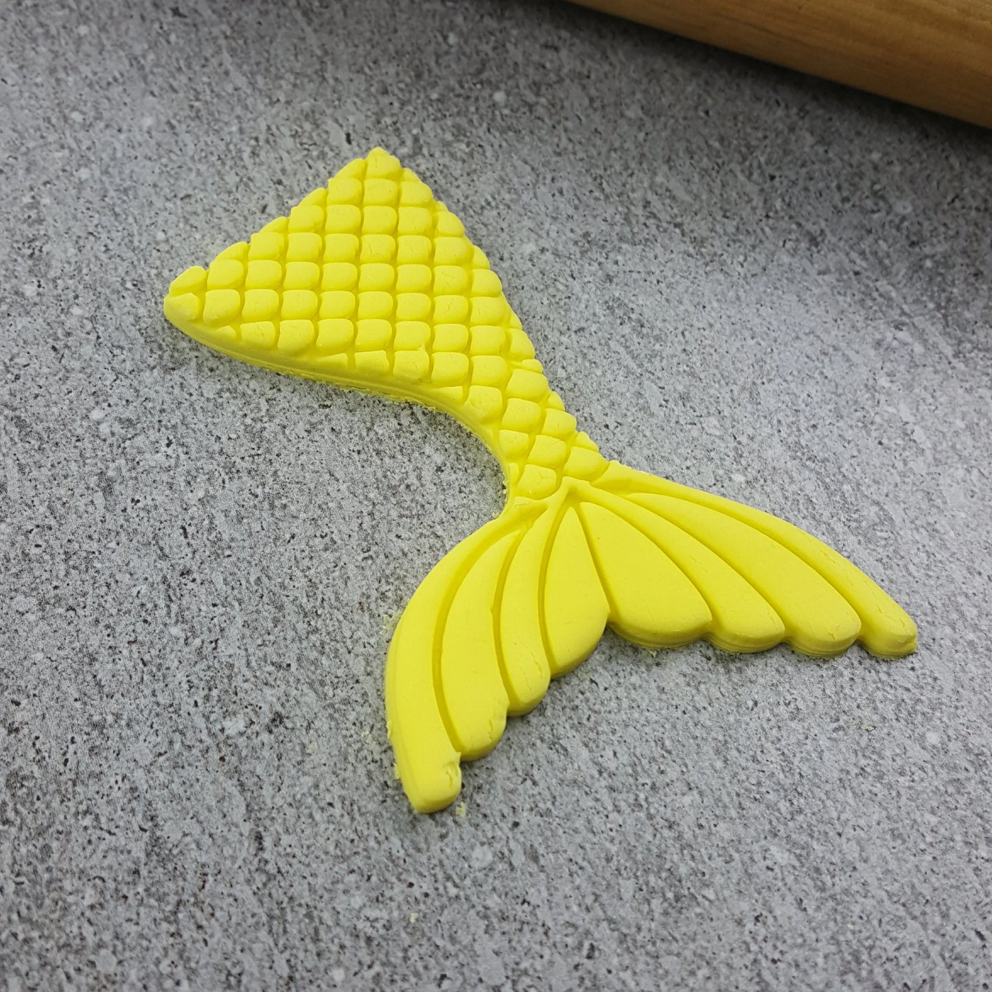 Mermaid Tail Cutter & Embosser Set