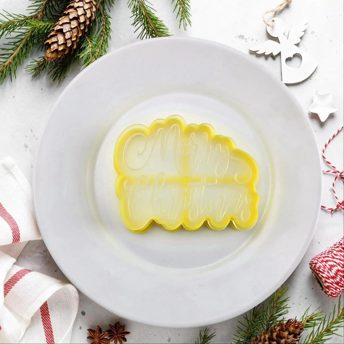 Merry Christmas Cutter & Debosser Set