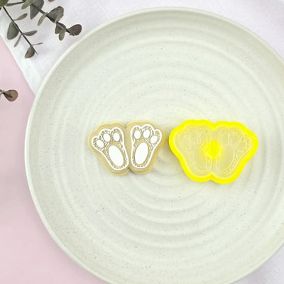Mini Bunny Feet Debosser & Cutter Set