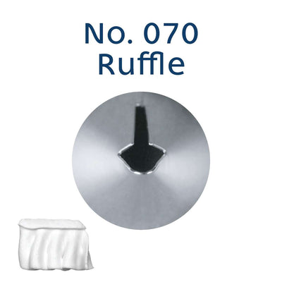 LOYAL No. 70 Ruffle Piping Tip S/S