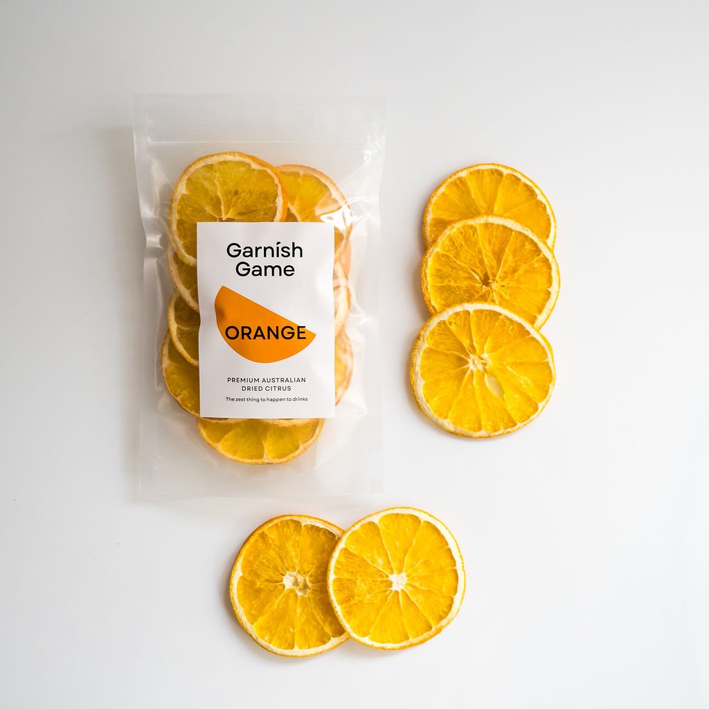 Orange Dehydrated Citrus Slice | Garnish Game | 30g
