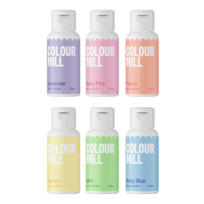 Colour Mill Food Colour Pastel 20ml - 6 pack