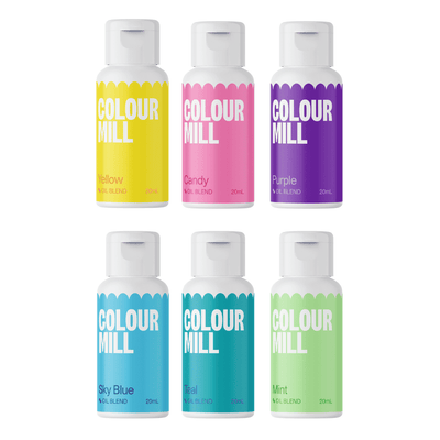 Colour Mill Food Colour Pool Party 20ml - 6 pack
