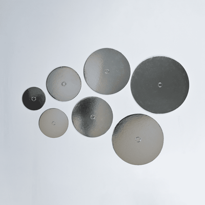 LOYAL Perforated Silver Foil Card Cake Board | Round