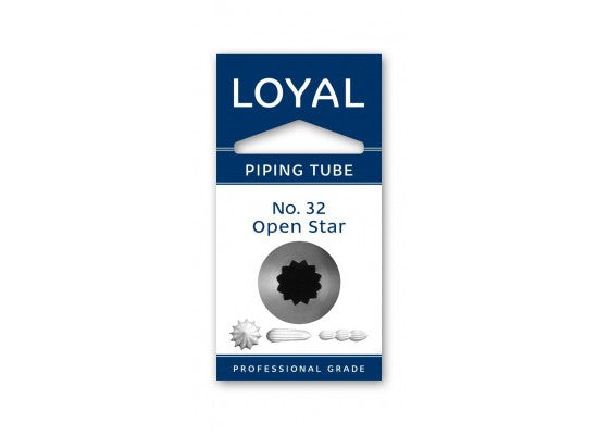 Piping Tip Open Star No.32 Loyal