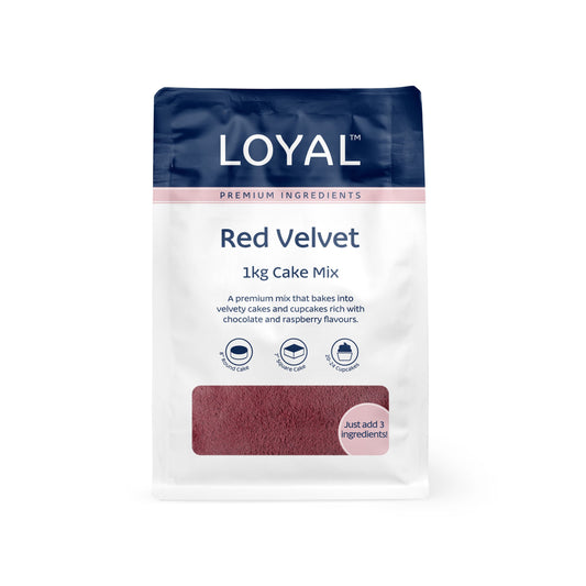 Cake Mix Loyal 1kg Red Velvet Cake Mix