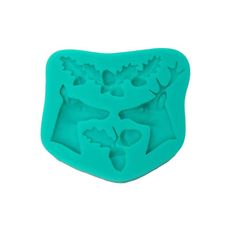 Mould Reindeer Christmas Silicone Mould