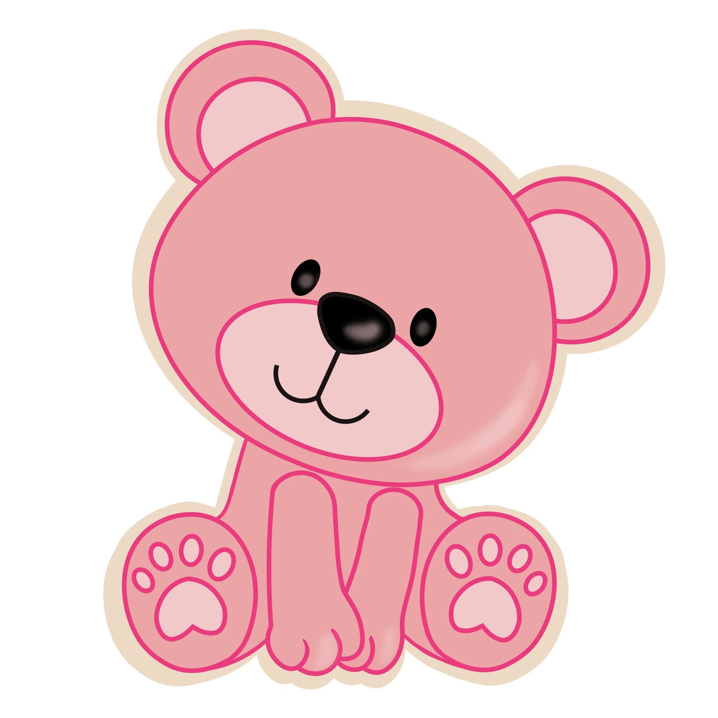 Teddy Bear Cutter and Debosser Set