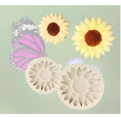 Silicone Mould Sunflowers