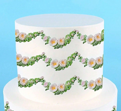 Curved Flower Bouquet Silicone Mold