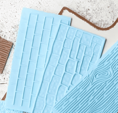 Embosser 4pc texture mats
