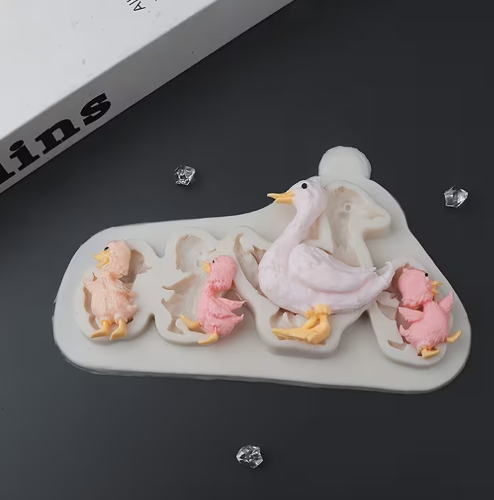 Cute Duck Silicone Mold
