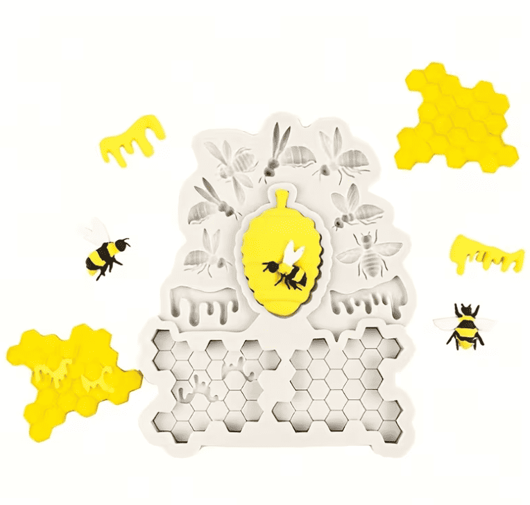 Bee and Honeycomb Mould