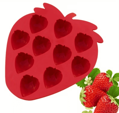 Strawberry Multi-Cavity Silicone Mould