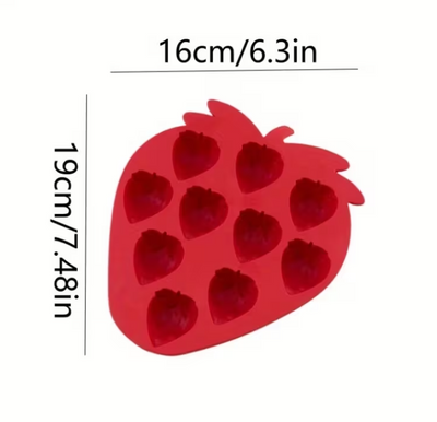 Strawberry Multi-Cavity Silicone Mould