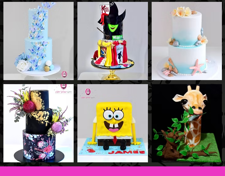 Tiered Cake Class with Katie Young - SUN 30th AUG