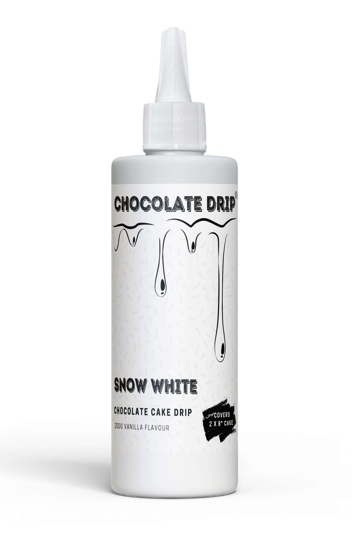 CHOCOLATE DRIP VANILLA FLAVOUR SNOW WHITE 250G